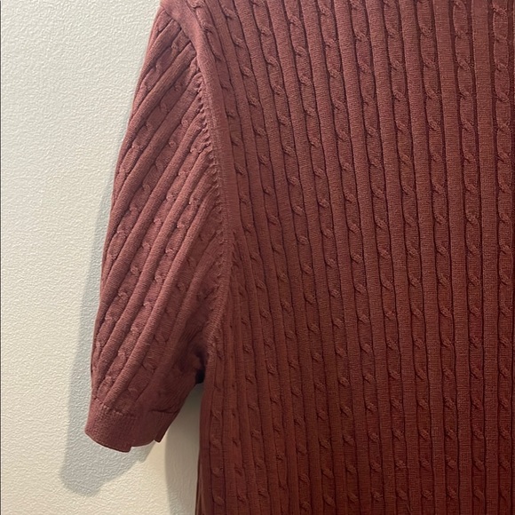Massimo Dutti Dubai Maroon Sweater Size XL - Picture 4 of 6